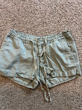 Old Navy Light Sage Green Drawstring Athletic Shorts